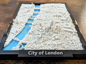 London CBD Financial District Urban Model